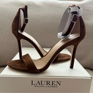 Ralph Lauren Suede Heels